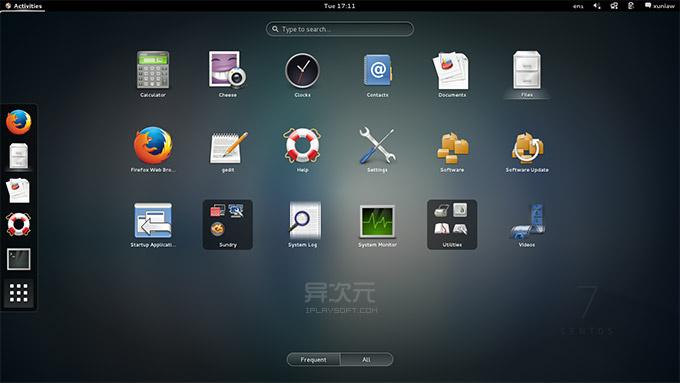 服务器centos界面_CentOS