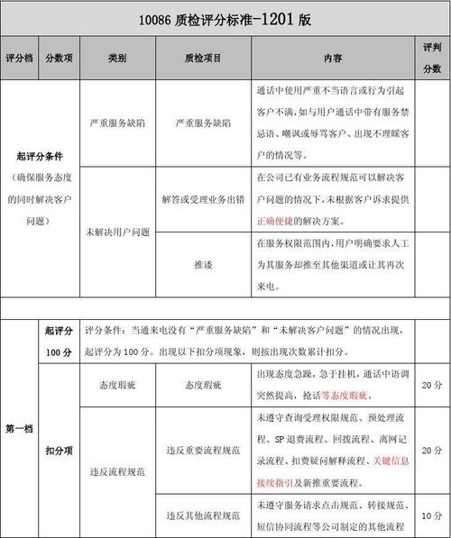 代码评分标准_管理人工质检