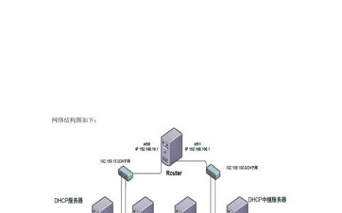 dhcp服务器配置实验归纳_归纳