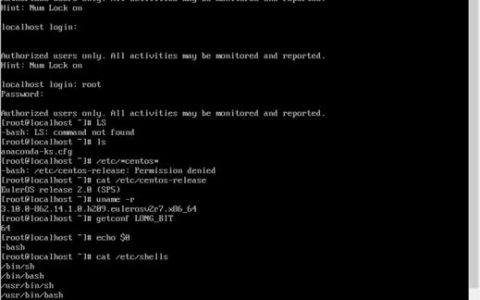 euler os linux_OS