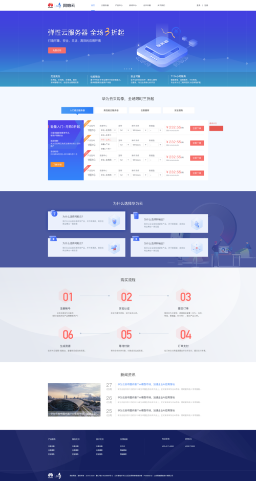 访华为云的web页面_Web页面访问类