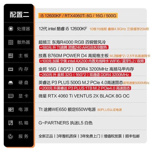 电脑主机配置报价_电脑端