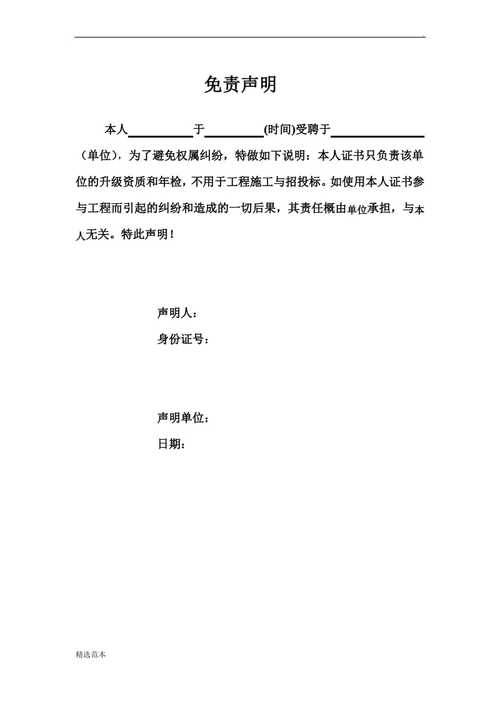 等保签免责声明_免责声明