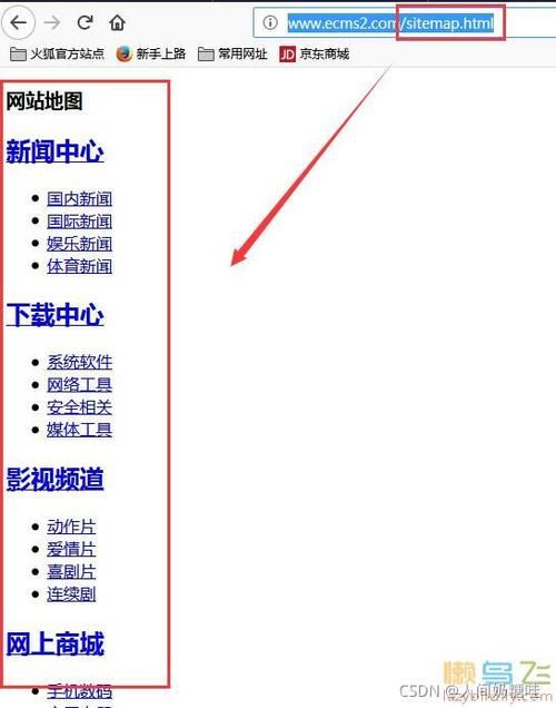 帝国cms制作网站地图_制作地图