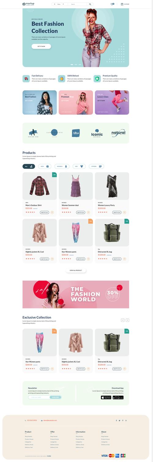 电商网站模板html_使用Prestashop搭建电商网站