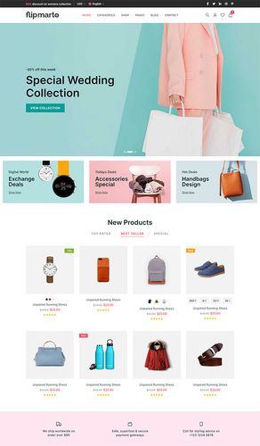 电商网站模板html_使用Prestashop搭建电商网站