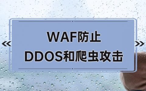反反爬虫 waf_使用WAF阻止爬虫攻击