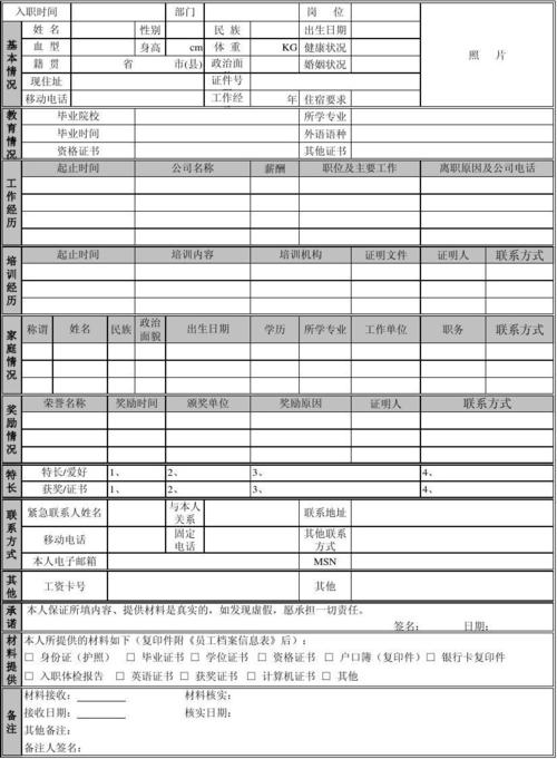 档案网站建设愿景_员工档案