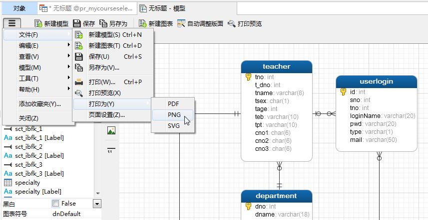 导出mysql数据库设计图_导出数据库