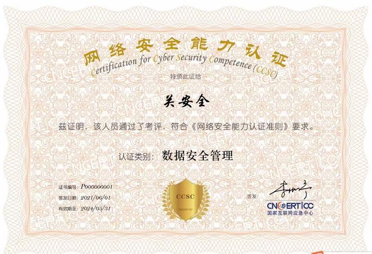 大数据安全认证_数据安全