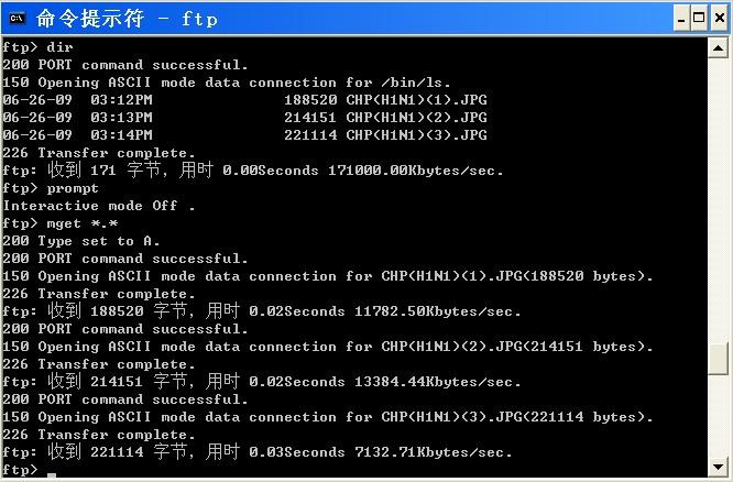 ftp复制到服务器的命令_FTP