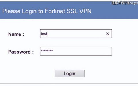 fortinet_示例：Fortinet飞塔防火墙VPN配置