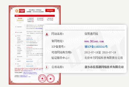对网站的赏析_如何对网站进行认证?
