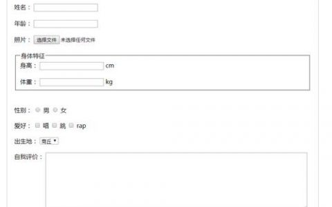 防止form表单提交数据库_开发调查问卷标准页面实例