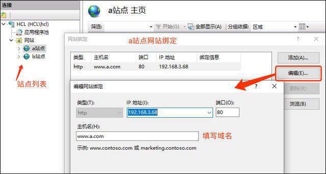 服务器 虚拟主机使用ip访问_使用AMH建站