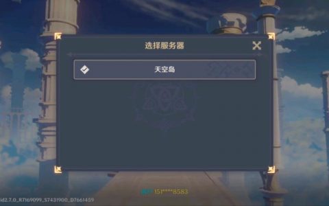 在小米手机上玩原神应该选择哪个服务器？