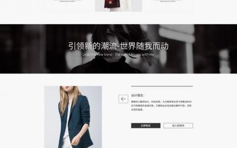 如何确定服装网站建设的目标客户群体？
