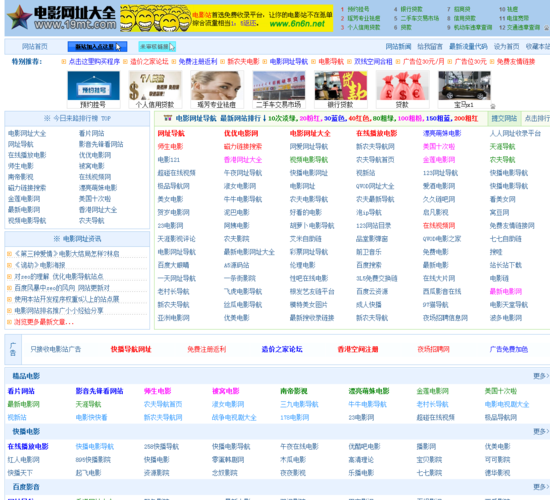 电影网站要什么样服务器