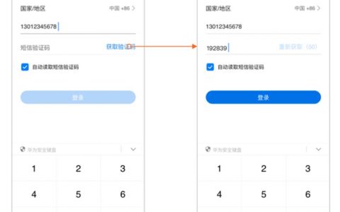 如何利用手机短信完成系统登录认证？