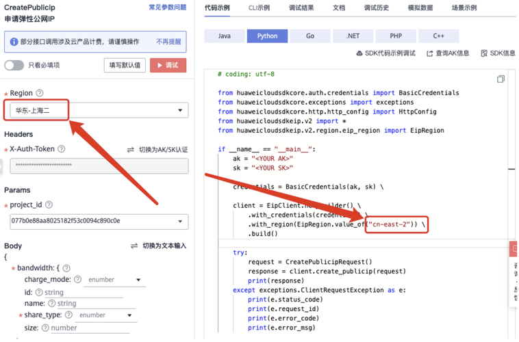 访问华为云公网ip_通过弹性公网IP访问