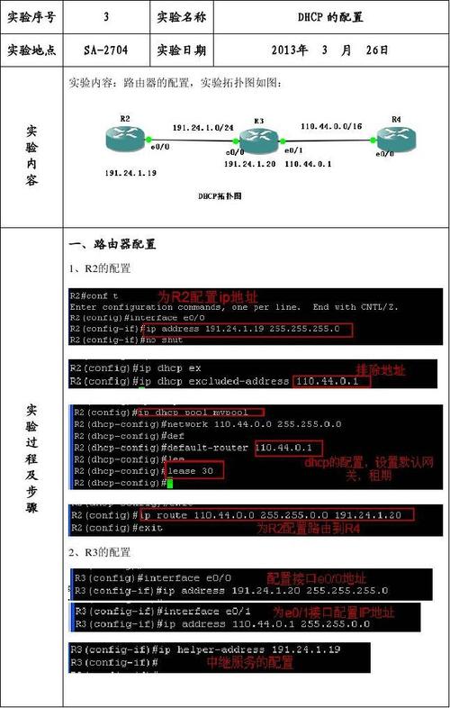 dhcp等服务器配置归纳_归纳