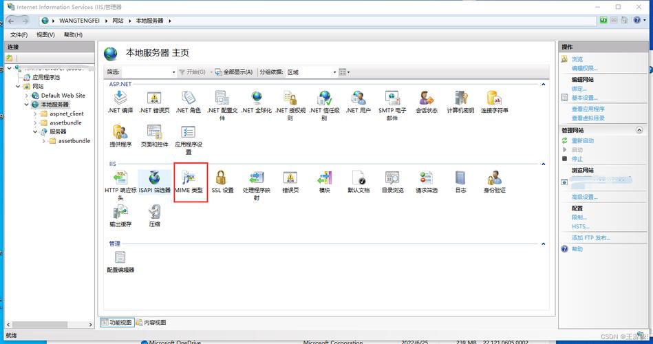 服务器 iis网站配置_安装IIS