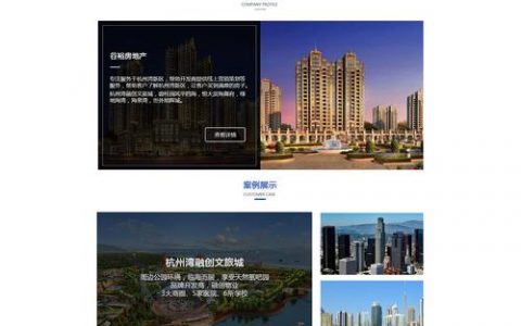 如何选择合适的房地产公司网站模板以提升品牌形象？
