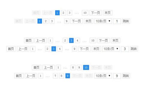 如何实现一个高效的分页条功能在HTML中？