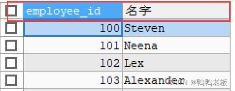 mysql别名_别名SELECT
