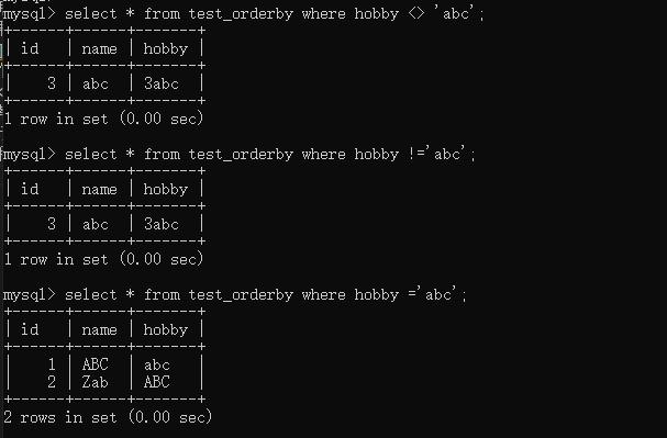 mysql 过滤_条件过滤