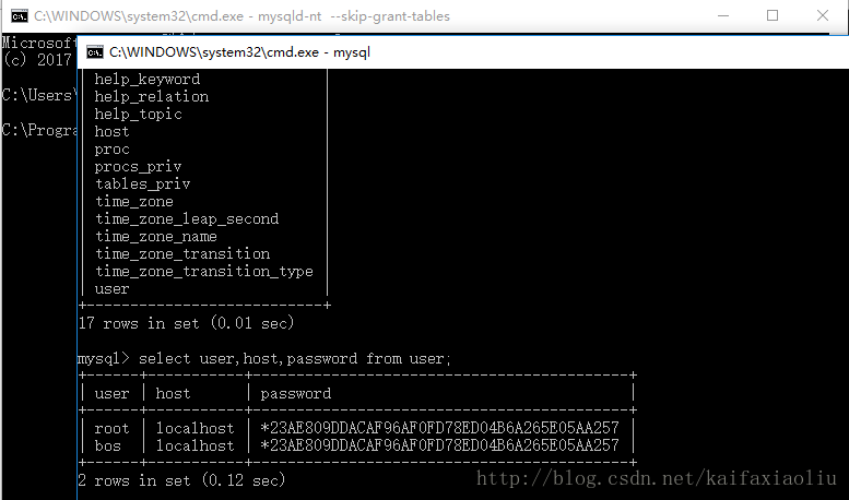 mysql数据库初始化密码_初始化用户密码
