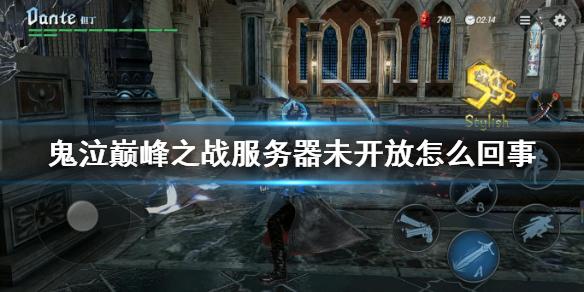 鬼泣巅峰之战没服务器是什么情况
