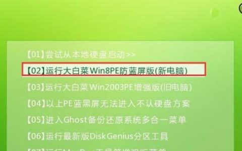 大白菜镜像包应该存放在哪个位置？