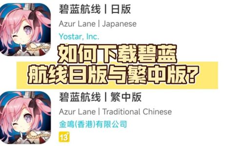 在碧蓝航线官网下载的是哪个服务器版本？