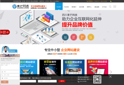 绵阳网站设计制作_客户服务包