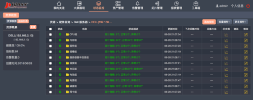服务器内存条_BMS硬件监控指标采集说明