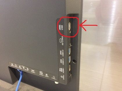 电视插u盘从哪里看