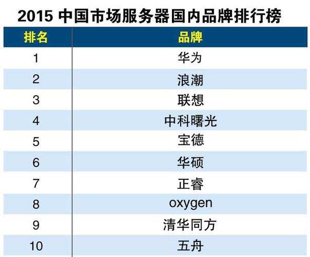 服务器民营企业名称是什么