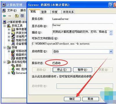 没有启动共享服务器_启动服务器