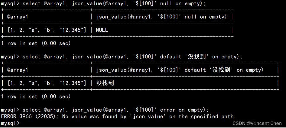 mysql数据库json格式_JSON格式消息说明
