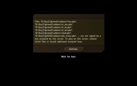 为什么无法成功加入DayZ的社区服务器？