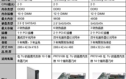 服务器e系列与l系列的性能差异在哪里？