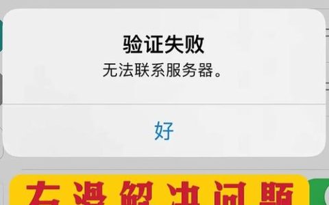 如何解决苹果x设备连接服务器失败的问题？