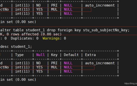 如何在MySQL数据库中正确建立外键约束？