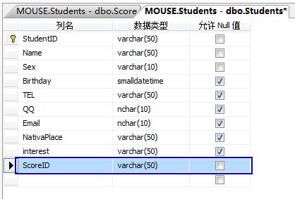 mysql数据库建立外键_DDL