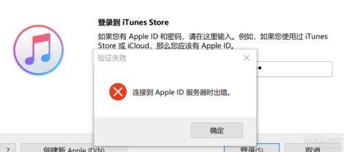 登陆id时服务器出错什么意思