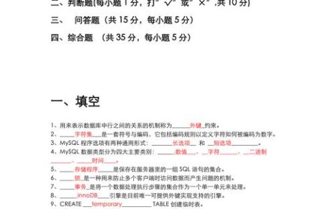 MySQL数据库期末考试，如何有效准备以应对挑战？