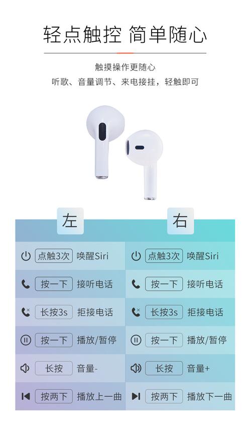 普通蓝牙耳机的按钮在哪里