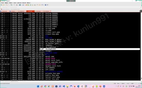 如何有效查询MySQL数据库中的数据总量和错误日志？