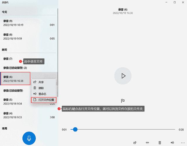 文件管理里的录音在哪里